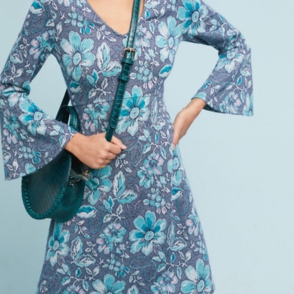 Anthropologie Maeve Florence Swing Dress